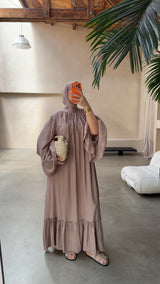 JESSY DRESS TAUPE