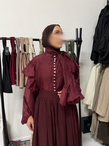 GIGI BLOUSE BORDEAUX