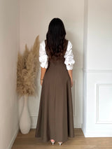 Eline dress brown