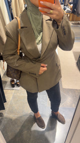 TAILORED DORIA BLAZER TAUPE/GREEN