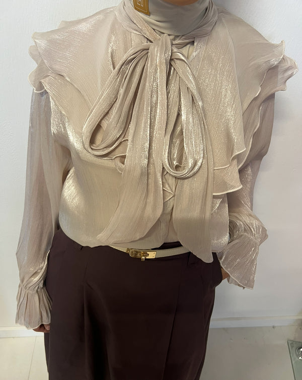 SANA BLOUSE BEIGE