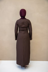ILONA DRESS BROWN