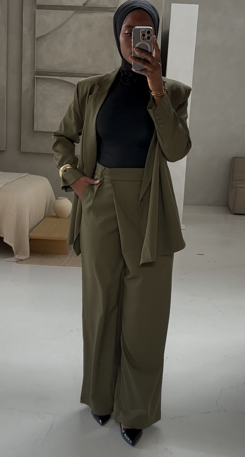 ELLA PANTALON GREEN