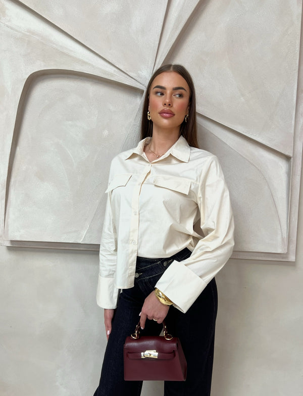 LAMIS BLOUSE LIGHT BEIGE
