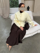 EZIA BLAZER BUTTER YELLOW