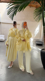 LONG TUNIC BUTTER YELLOW