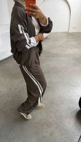 Comfy Stripe Set Green