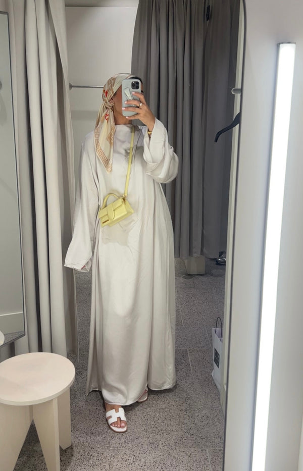 ABAYA NOOR LIGHT GRAY