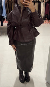 LENÉ LEATHER JACKET