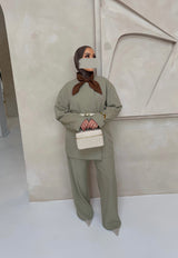 soly jacket green - w25244