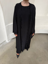 ABAYA SET MAÏA BLACK