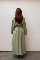 POCKET SKIRT SET GREEN