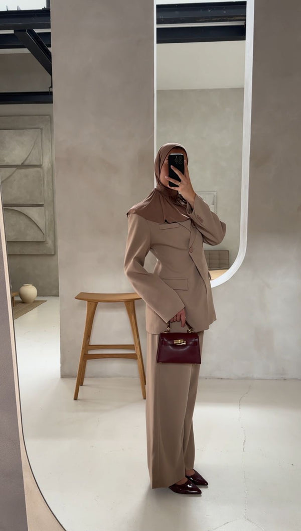 ALMA BLAZER TAUPE