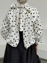 PLOKA DOT BLOUSE