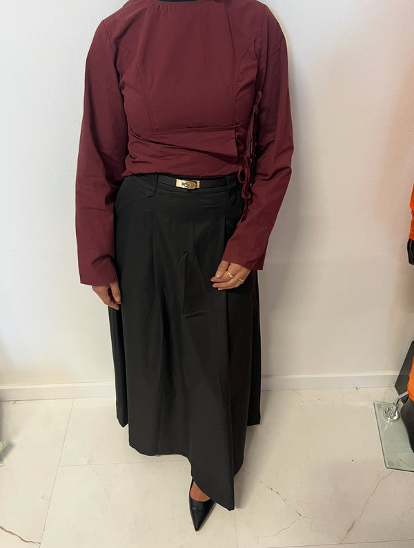 DELINA SKIRT BLACK