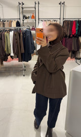 ZARA PREMIUM BLAZER BROWN