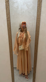 LYRA ABAYA PEACH