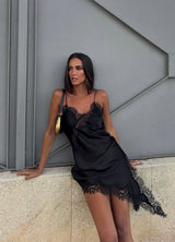 ANNA LACE DRESS BLACK