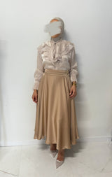 LARA SKIRT CHAMPAGNE