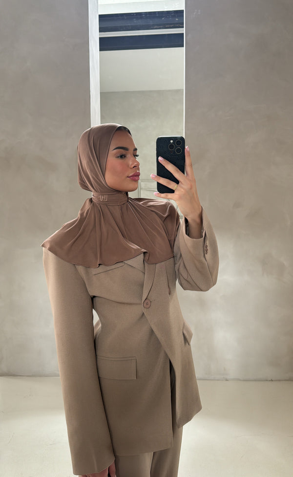 ALMA BLAZER TAUPE