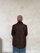 LUXURY BLAZER CHOCO
