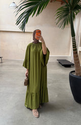 LINDA DRESS GREEN