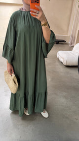 LINDA DRESS KHAKI