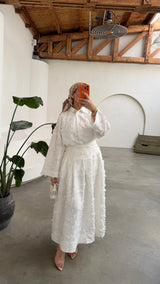 HANAE TWO PIECE WHITE