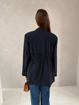 GANNY BLAZER NAVY BLUE