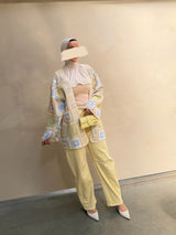 BALLOON JEANS BUTTER YELLOW