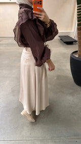 LEYA SKIRT BEIGE