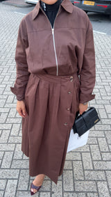 CAMILLE TWO PIECE BROWN