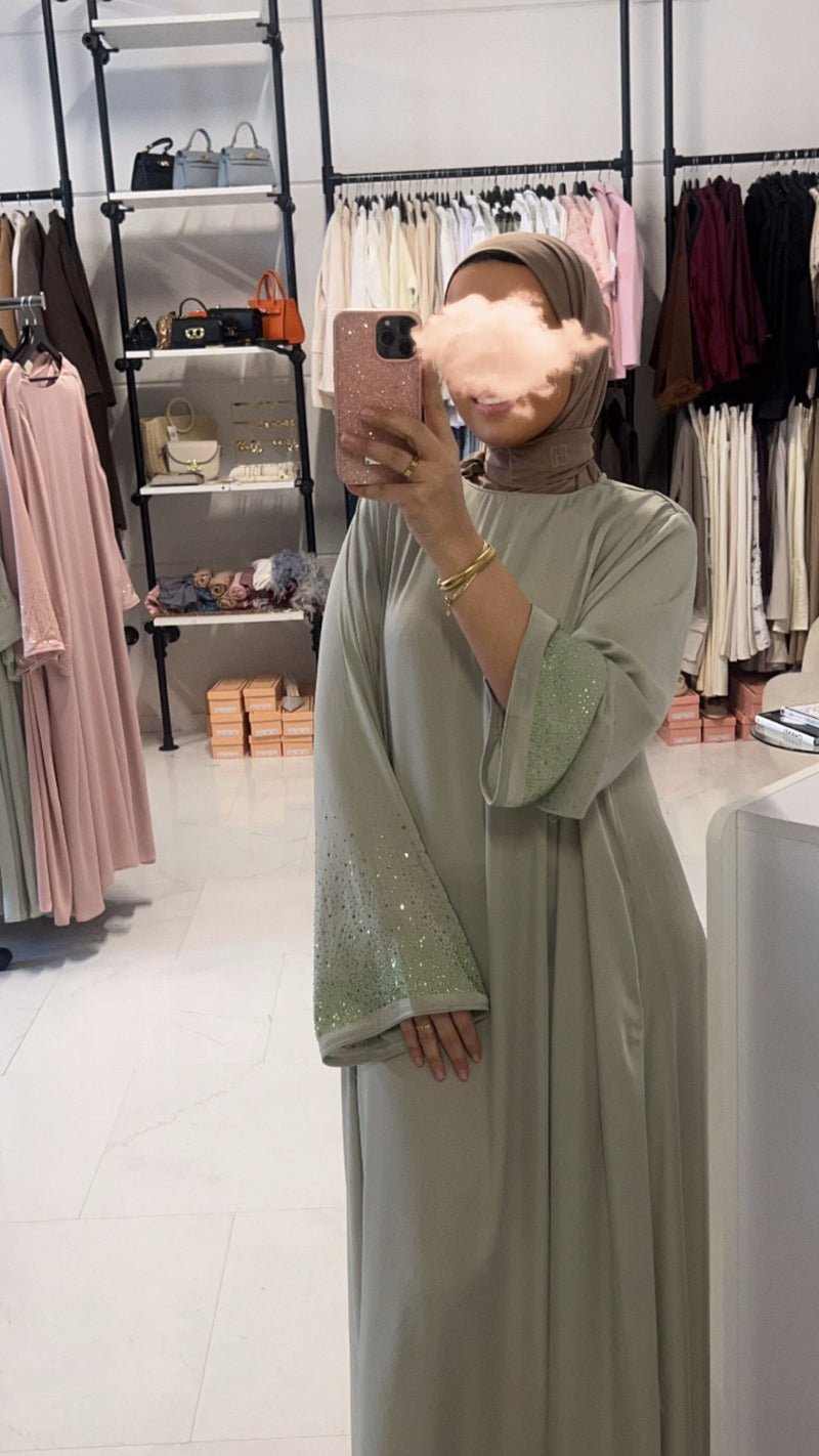 ABAYA LONA MINT (ED371)