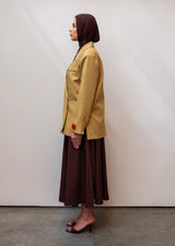 HANORA SIGNATURE BLAZER- SAFFRON