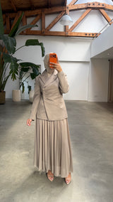 NOLIA SKIRT TAUPE