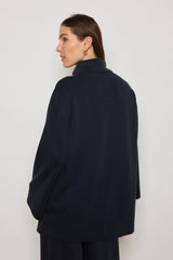 Dentella zipper top NAVY BLUE