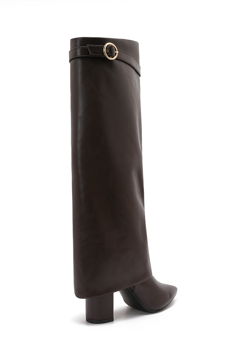 HANAE BOOTS BROWN