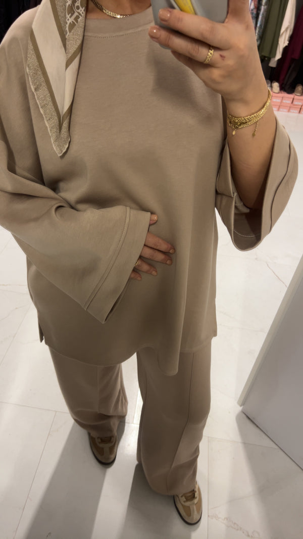MONA TWO PIECE TAUPE