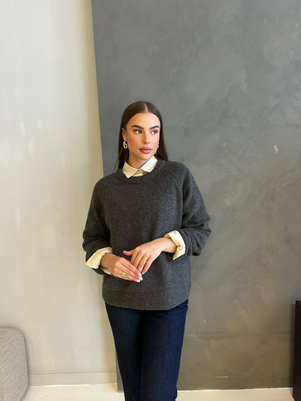 ORA SWEATER BROWN
