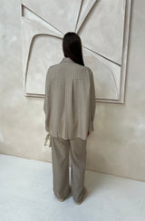 NANCY TWO PIECE TAUPE