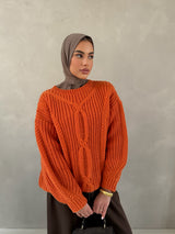 FARA SWEATER ORANGE