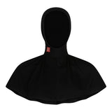 BAMBOO SCARF BLACK - RED LOGO