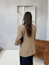 OVERSIZED BLAZER EVA BEIGE