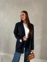 GANNY BLAZER NAVY BLUE