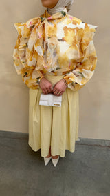JANA SKIRT BUTTER YELLOW