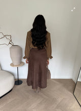 NAYA SKIRT BROWN