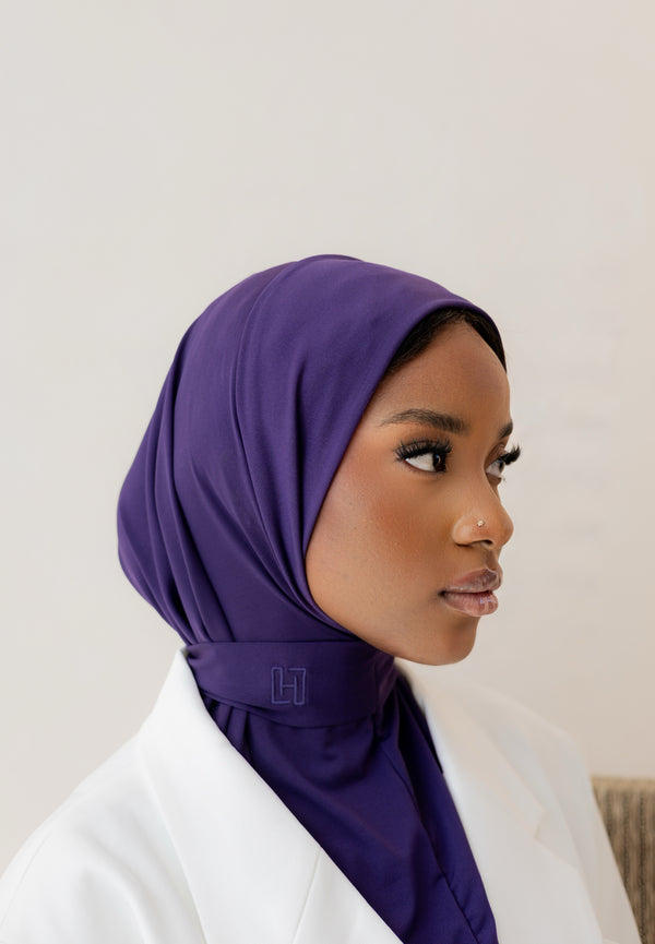 Instant Scarf Royal Plum