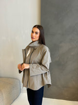 Basic trenchcoat taupe