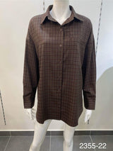 KALYN BLOUSE BROWN