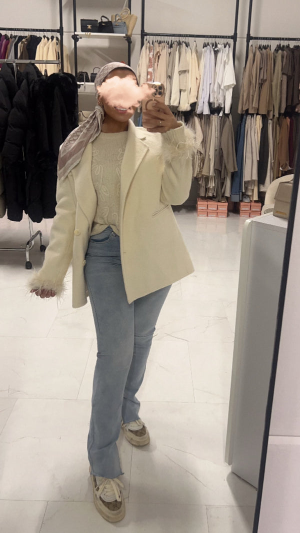 MAÉL BLAZER OFFWHITE